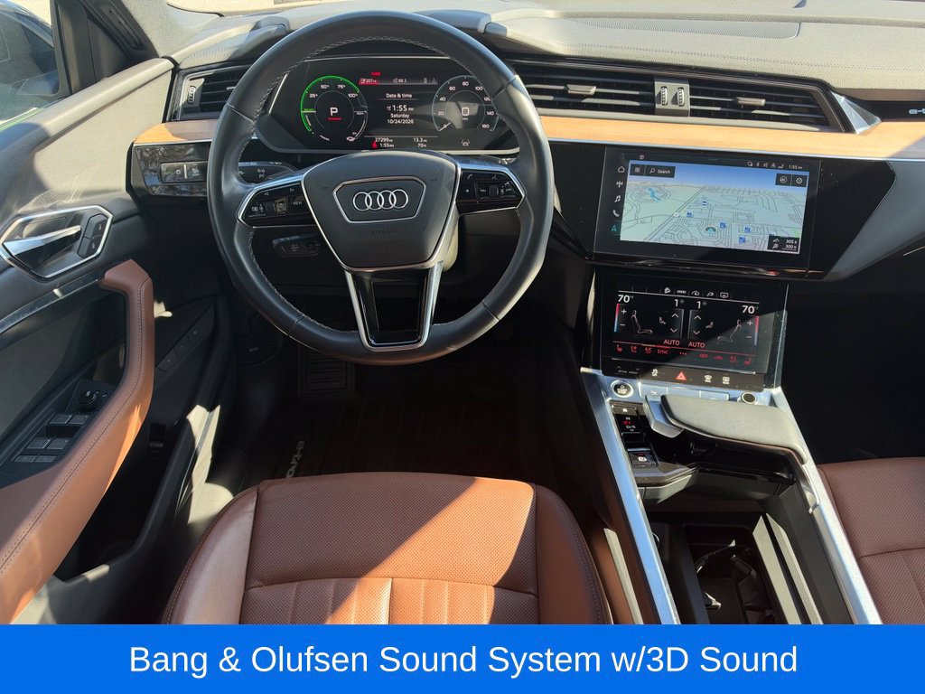 Used 2024 Audi Q8 e-tron Premium Plus w/ Premium Plus Package AWD/4WD image 16