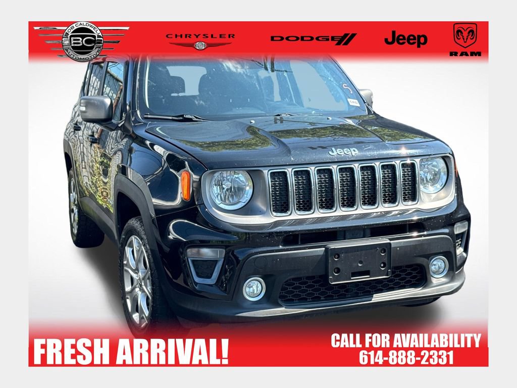 Used 2019 Jeep Renegade Limited w/ UConnect 8.4 Nav Group