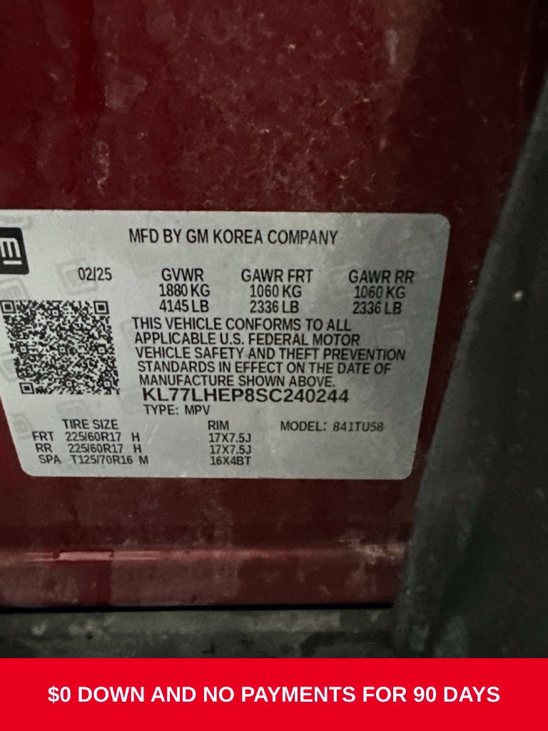 Used 2025 Chevrolet Trax LT w/ LT Convenience Package FWD image 8