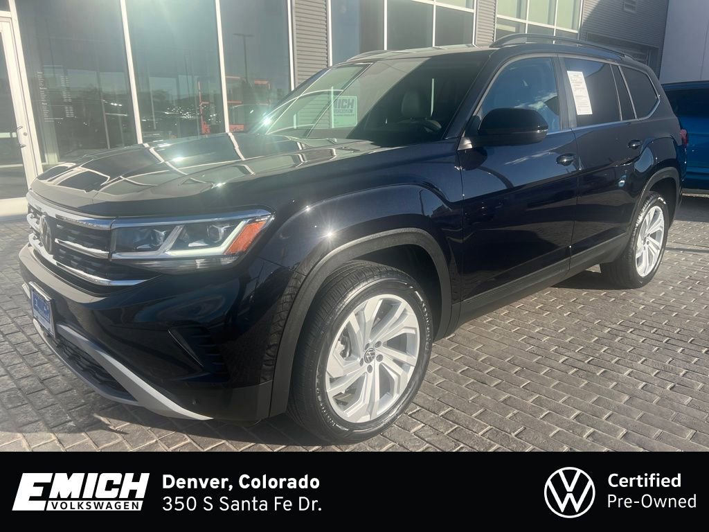 Used 2023 Volkswagen Atlas SE w/ Panoramic Sunroof Package