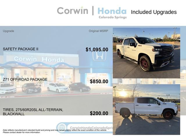 Used 2021 Chevrolet Silverado 1500 LTZ w/ Safety Package II AWD/4WD image 4