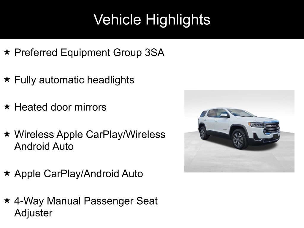 Used 2023 GMC Acadia SLE image 2