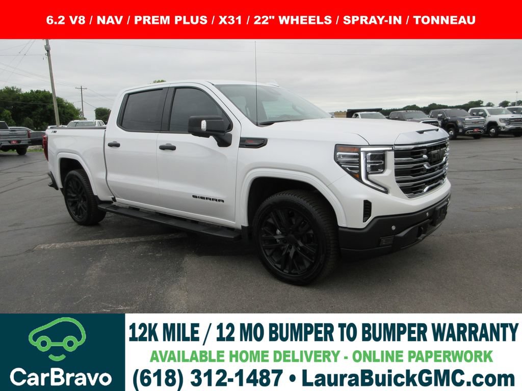 Certified 2023 GMC Sierra 1500 SLT w/ SLT Premium Plus Package AWD/4WD image 1