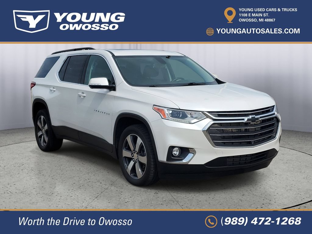 Used 2021 Chevrolet Traverse LT w/ LT Premium Package AWD/4WD image 2