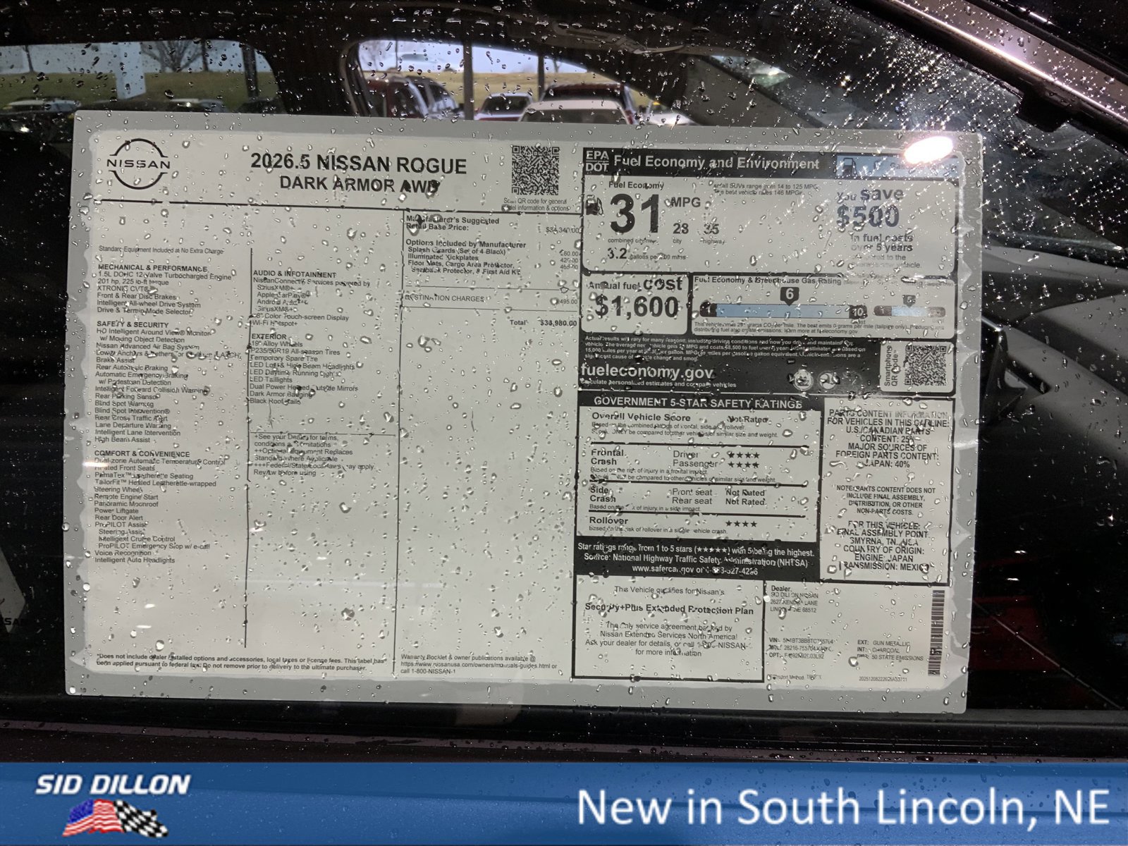 New 2026 Nissan Rogue SV image 13