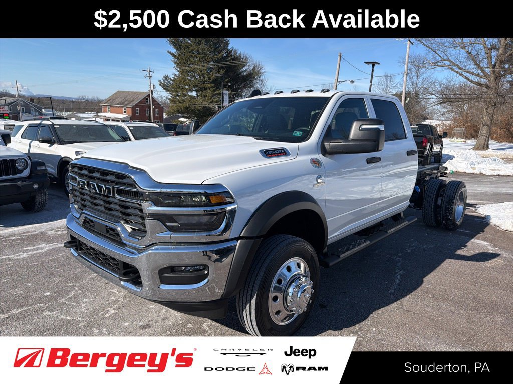 New 2026 RAM 4500 Tradesman w/ Chrome Appearance Group