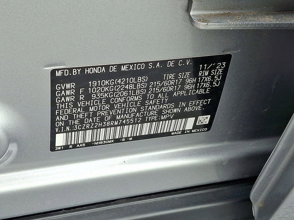 Used 2024 Honda HR-V LX image 28