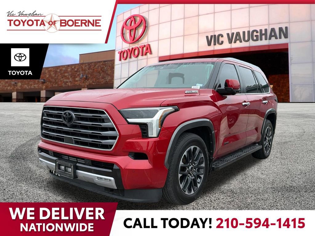 Used 2024 Toyota Sequoia Limited w/ Tow Technology Package AWD/4WD image 1