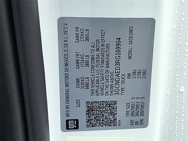 New 2024 Chevrolet Silverado 1500 W/T w/ WT Value Package image 8