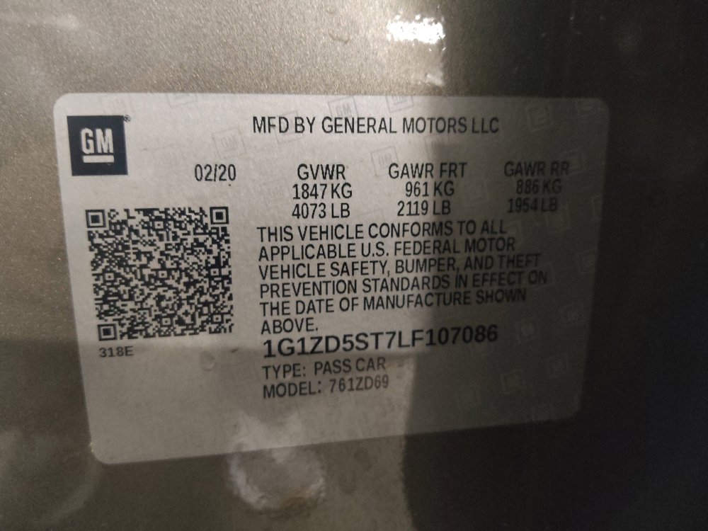 Used 2020 Chevrolet Malibu LT FWD image 33