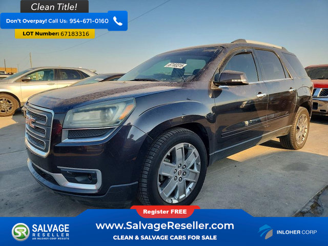Used 2017 GMC Acadia Limited SLT
