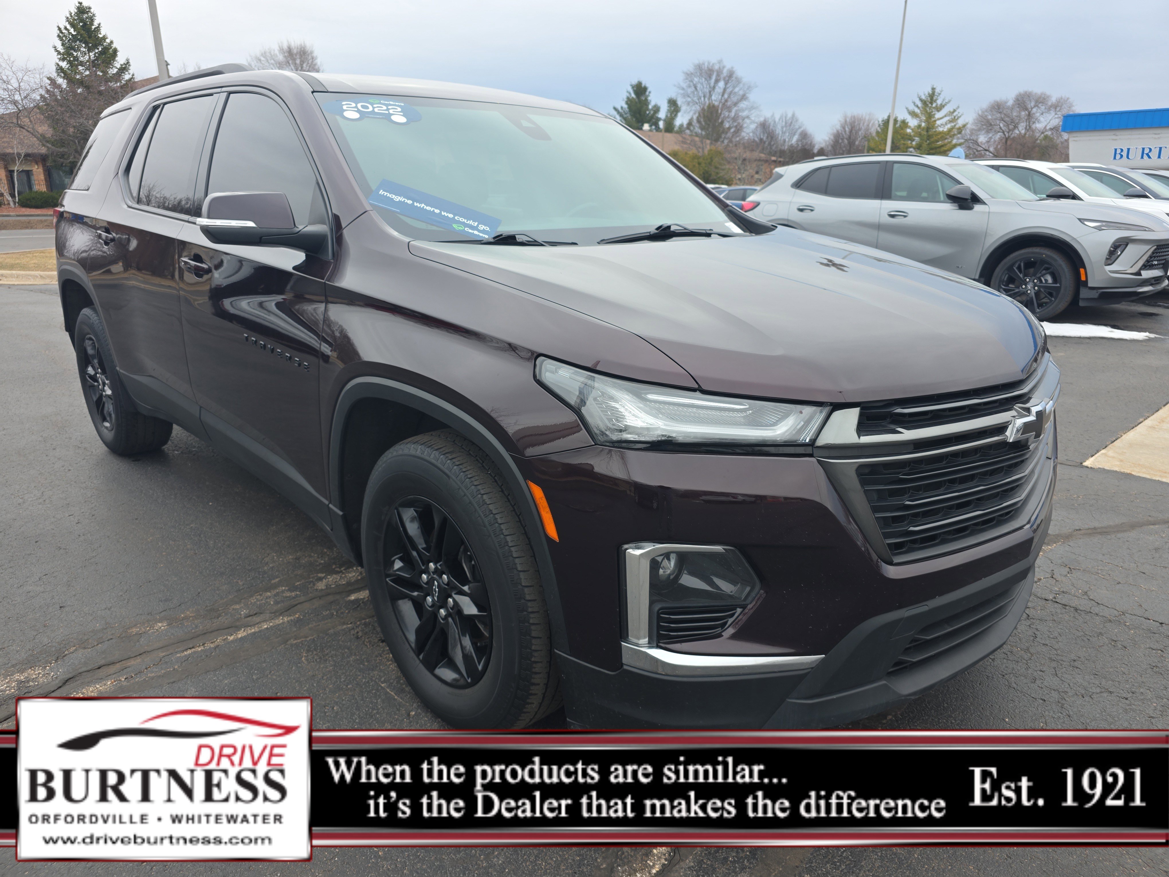 Used 2022 Chevrolet Traverse LT w/ Midnight/Sport Edition