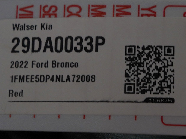 Used 2022 Ford Bronco Wildtrak image 27