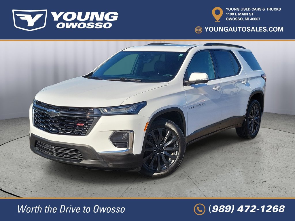 Used 2024 Chevrolet Traverse RS w/ LPO, Floor Liner Package AWD/4WD 360° Tour