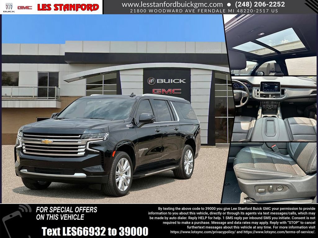Certified 2024 Chevrolet Suburban High Country w/ Max Trailering Package AWD/4WD image 1