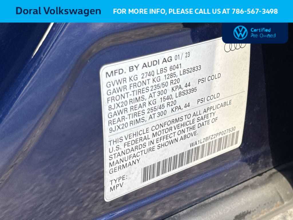 Used 2023 Audi Q4 e-tron Premium Plus w/ Premium Plus AWD/4WD image 29