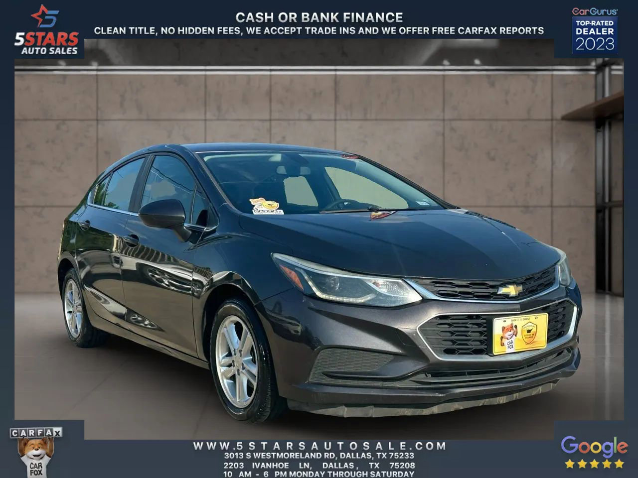 Used 2017 Chevrolet Cruze LT image 1