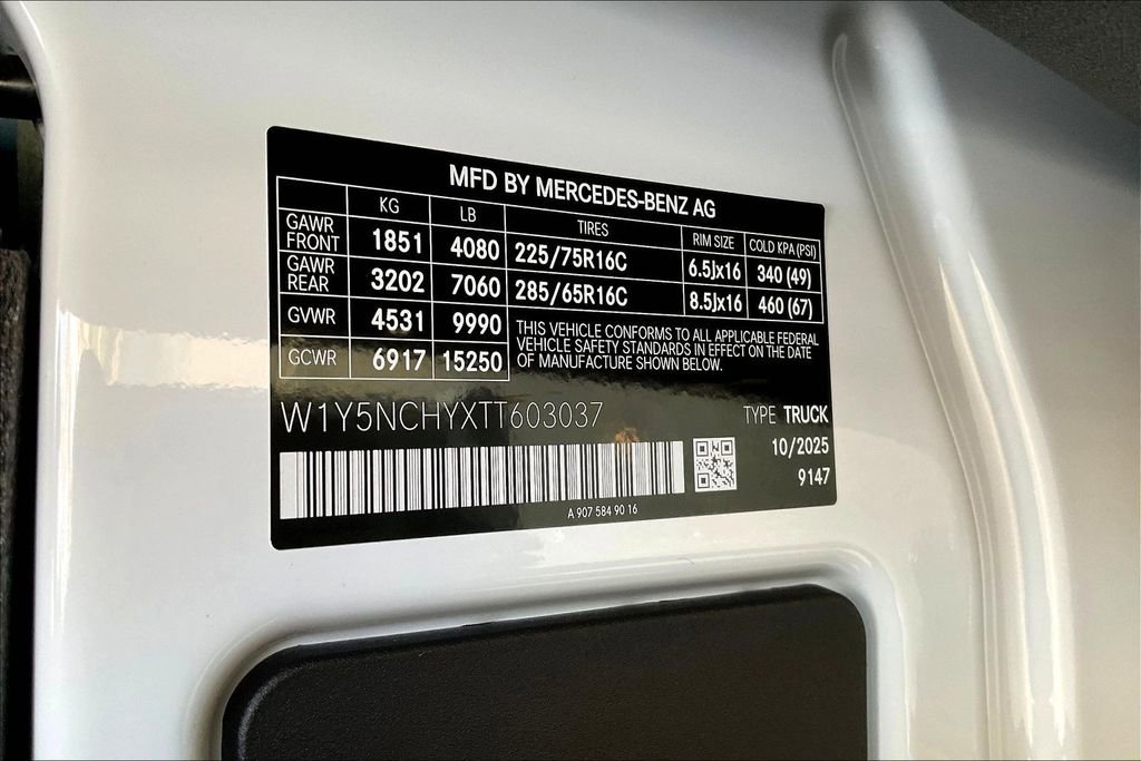New 2026 Mercedes-Benz Sprinter 3500 image 10