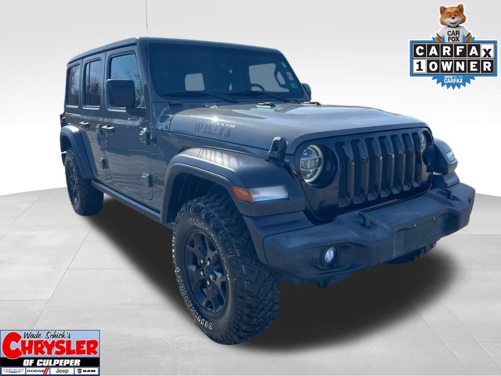 Used 2020 Jeep Wrangler Unlimited Sport image 1