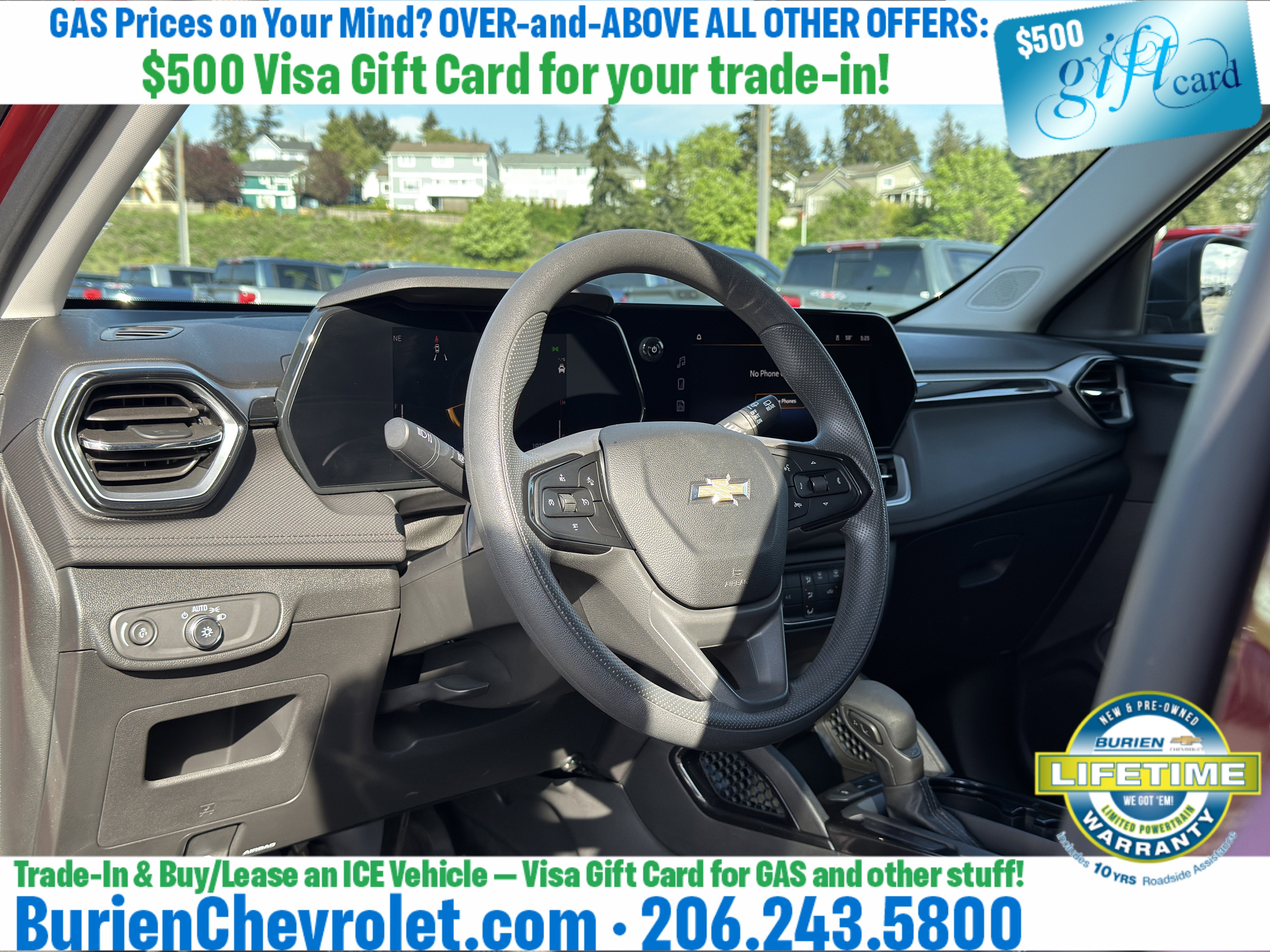 Used 2024 Chevrolet TrailBlazer LS w/ LS Convenience Package FWD image 12