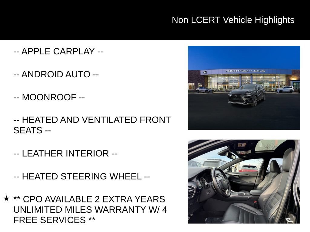 Used 2020 Lexus NX 300 F Sport w/ F Sport Comfort Package image 29