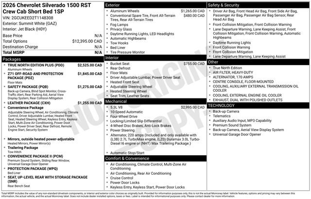 New 2026 Chevrolet Silverado 1500 RST image 2