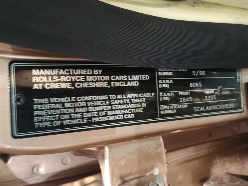 Used 1999 Rolls-Royce Silver Seraph RWD image 71