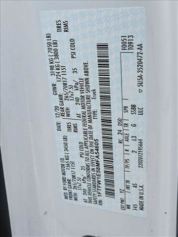 Used 2021 Ford F150 XL w/ Equipment Group 101A High image 15