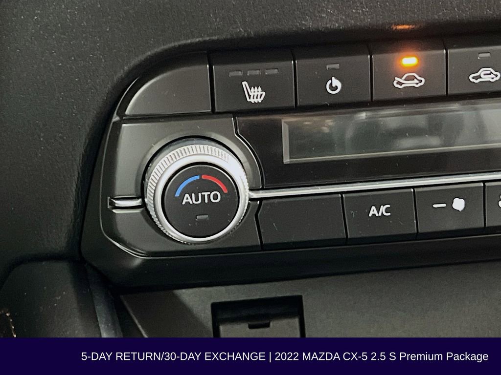Used 2022 MAZDA CX-5 AWD 2.5 S w/ Premium Package image 27