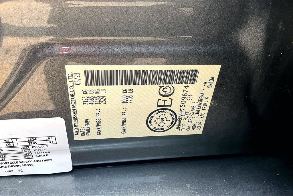 Used 2023 Nissan Maxima SL FWD image 21