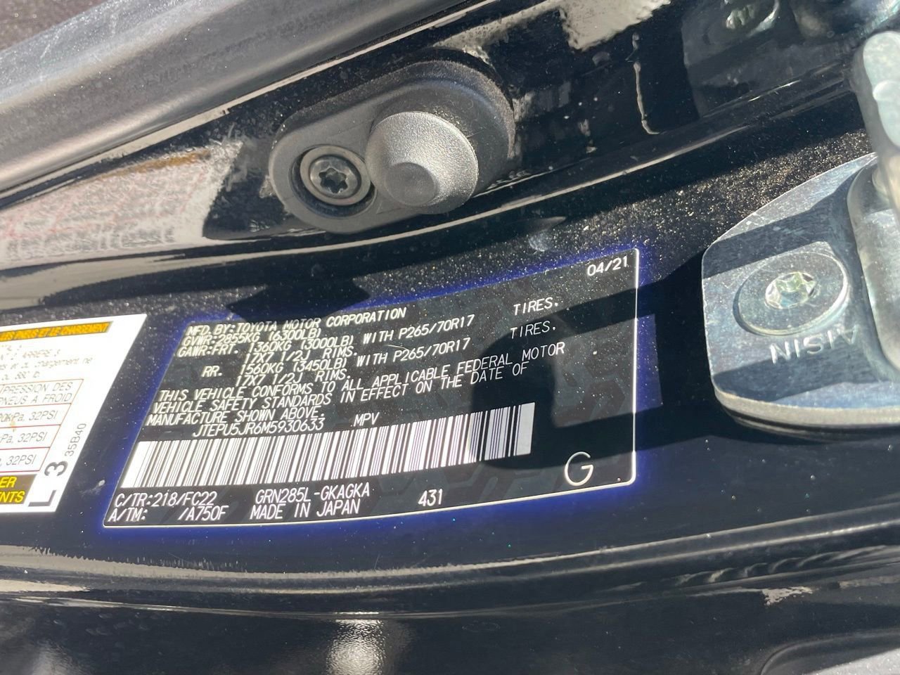 Used 2021 Toyota 4Runner TRD Off-Road AWD/4WD image 14