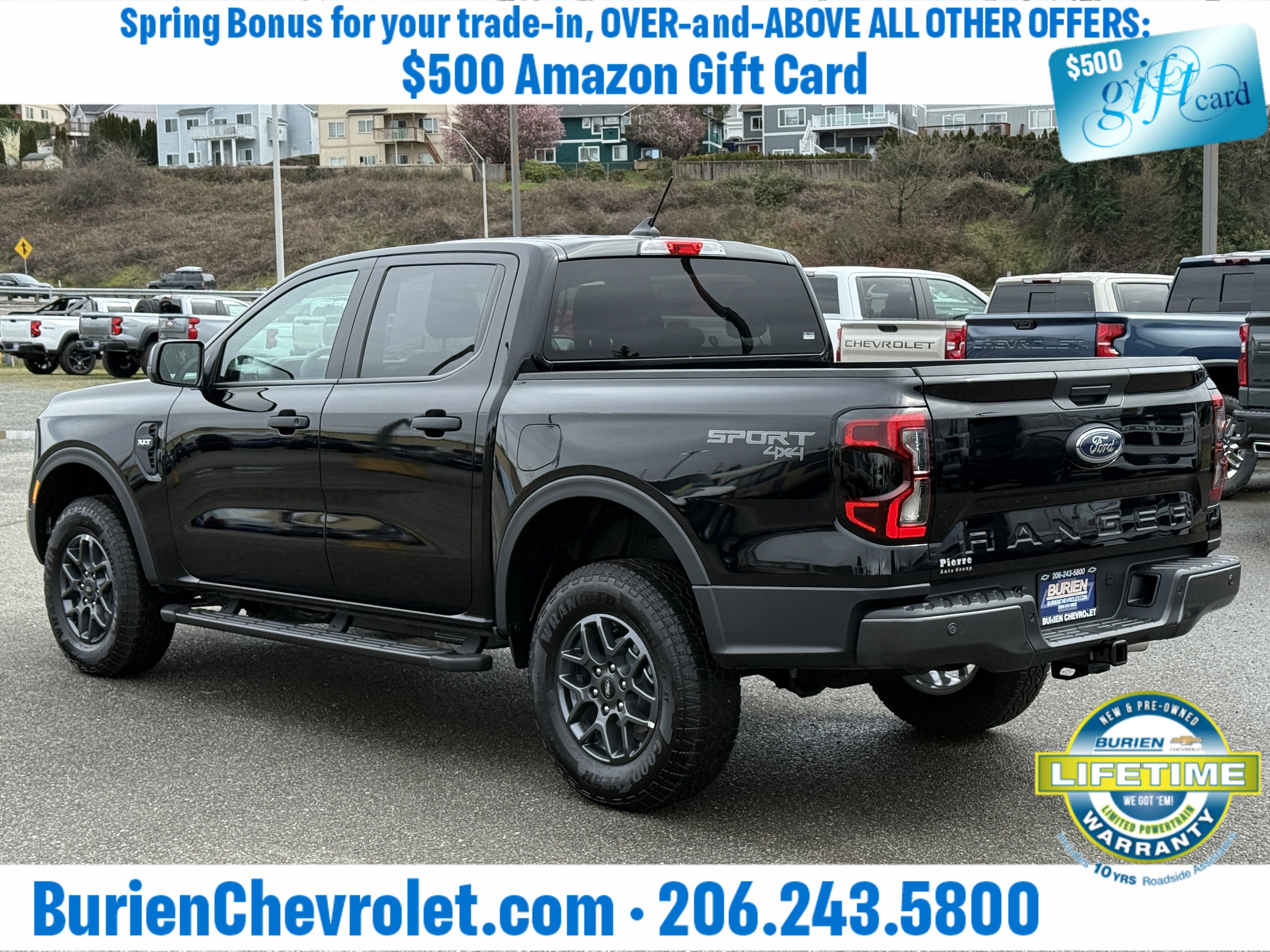 Used 2025 Ford Ranger XLT w/ Trailer Tow Package image 3