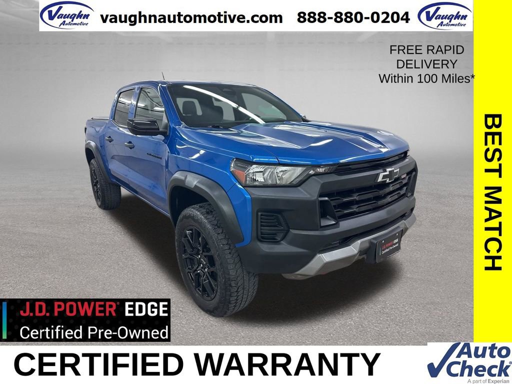 Used 2023 Chevrolet Colorado Trail Boss w/ LPO, Dark Essentials Package AWD/4WD image 1