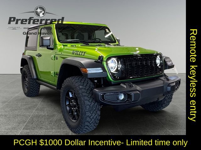 New 2026 Jeep Wrangler Willys