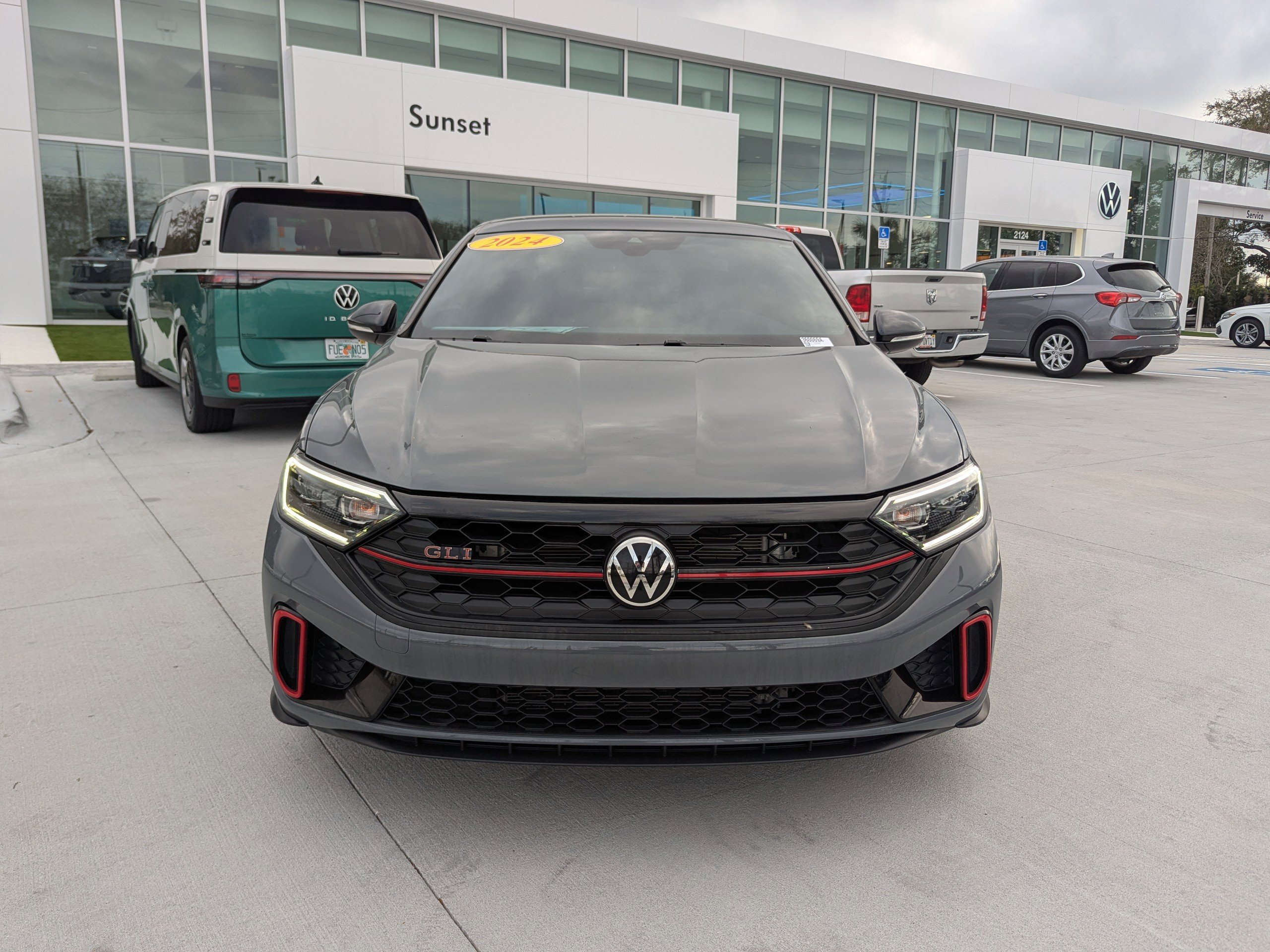 Used 2024 Volkswagen Jetta GLI Autobahn w/ GLI Black Package image 2