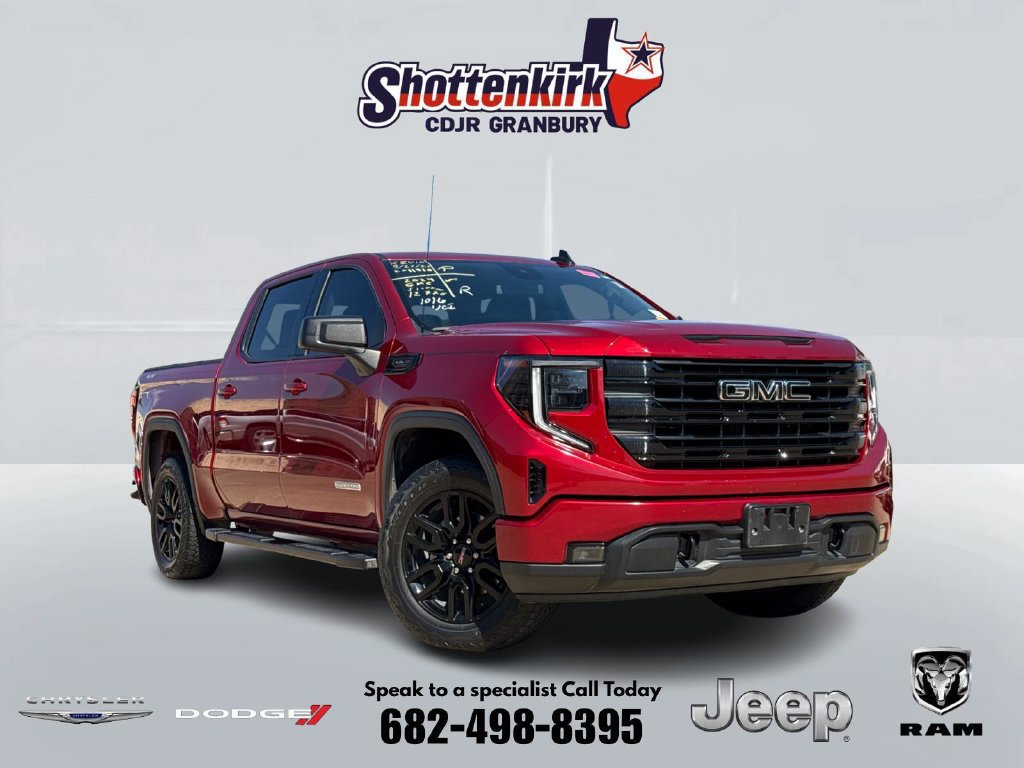Used 2024 GMC Sierra 1500 Elevation w/ LPO, Elevation Black Package AWD/4WD image 1