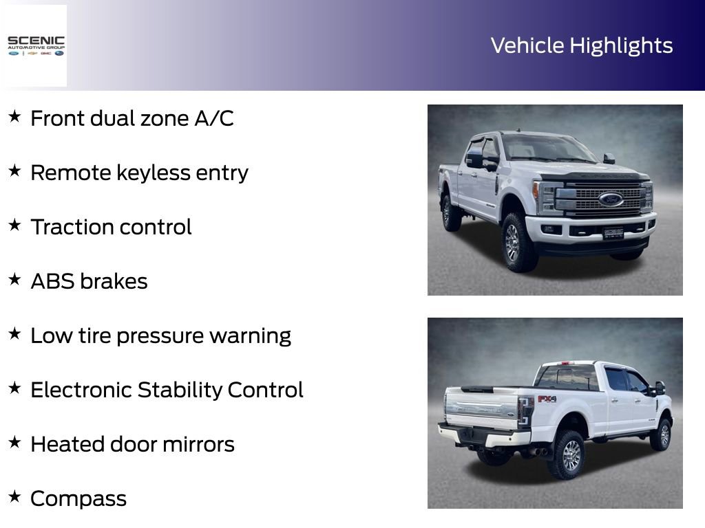 Used 2019 Ford F350 Platinum w/ Platinum Ultimate Package image 5