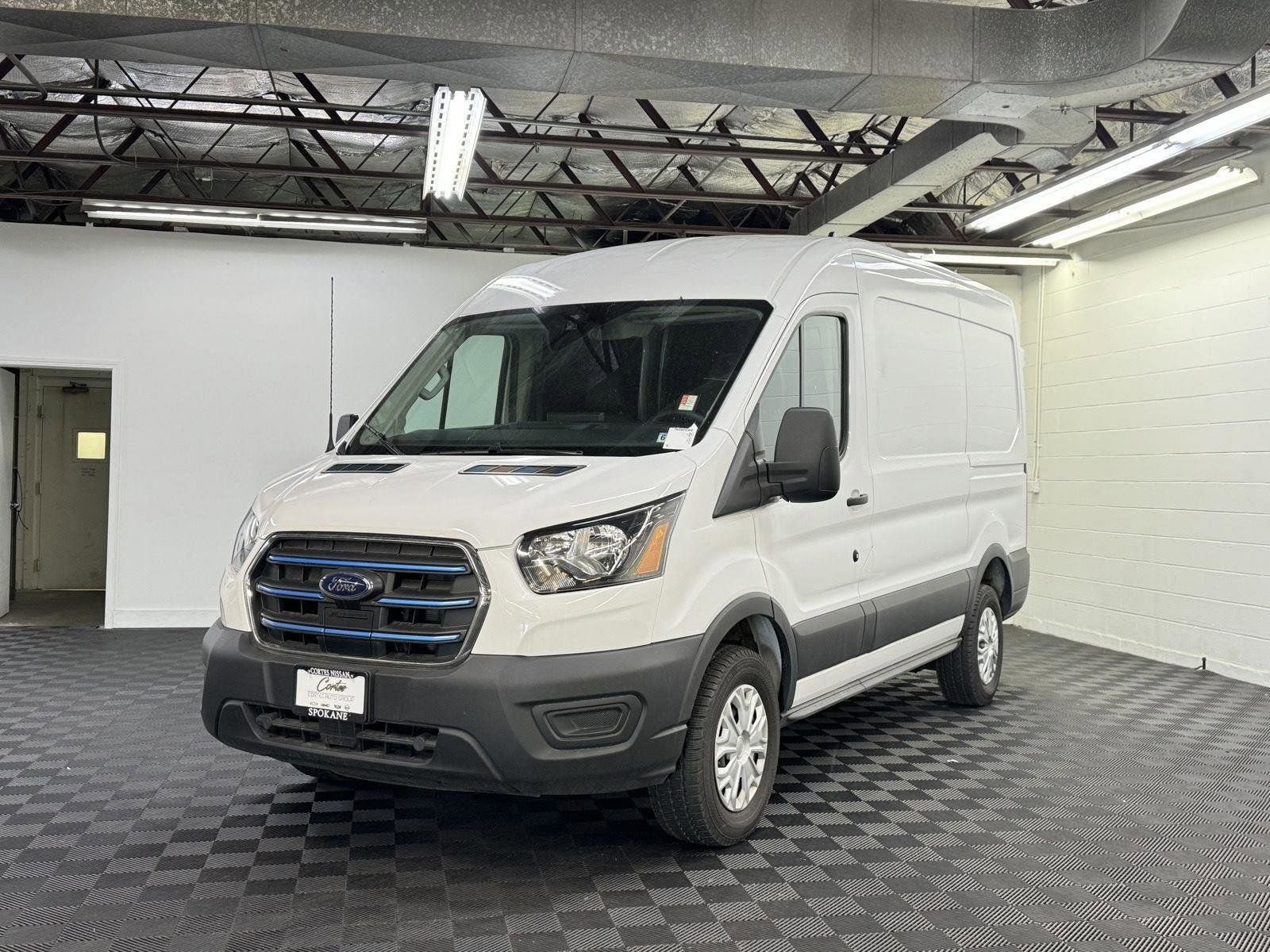Used 2022 Ford E-Transit Medium Roof w/ Load Area Protection Package