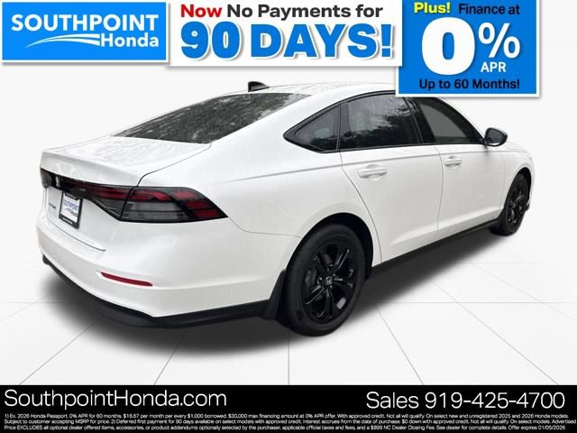 New 2025 Honda Accord SE image 8