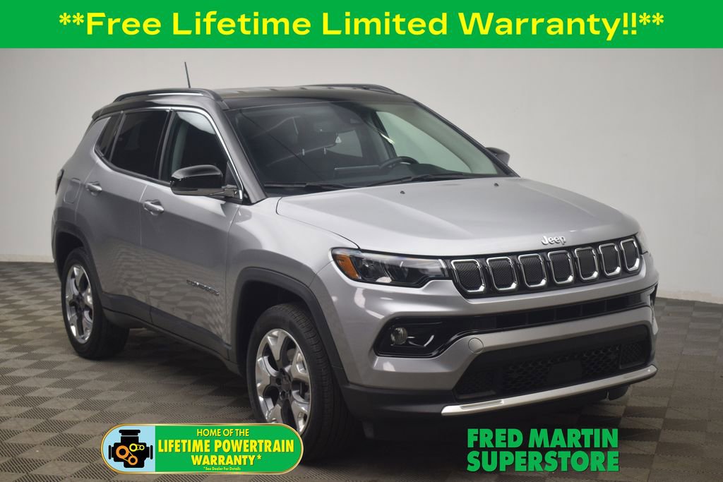 Used 2022 Jeep Compass Limited AWD/4WD image 1