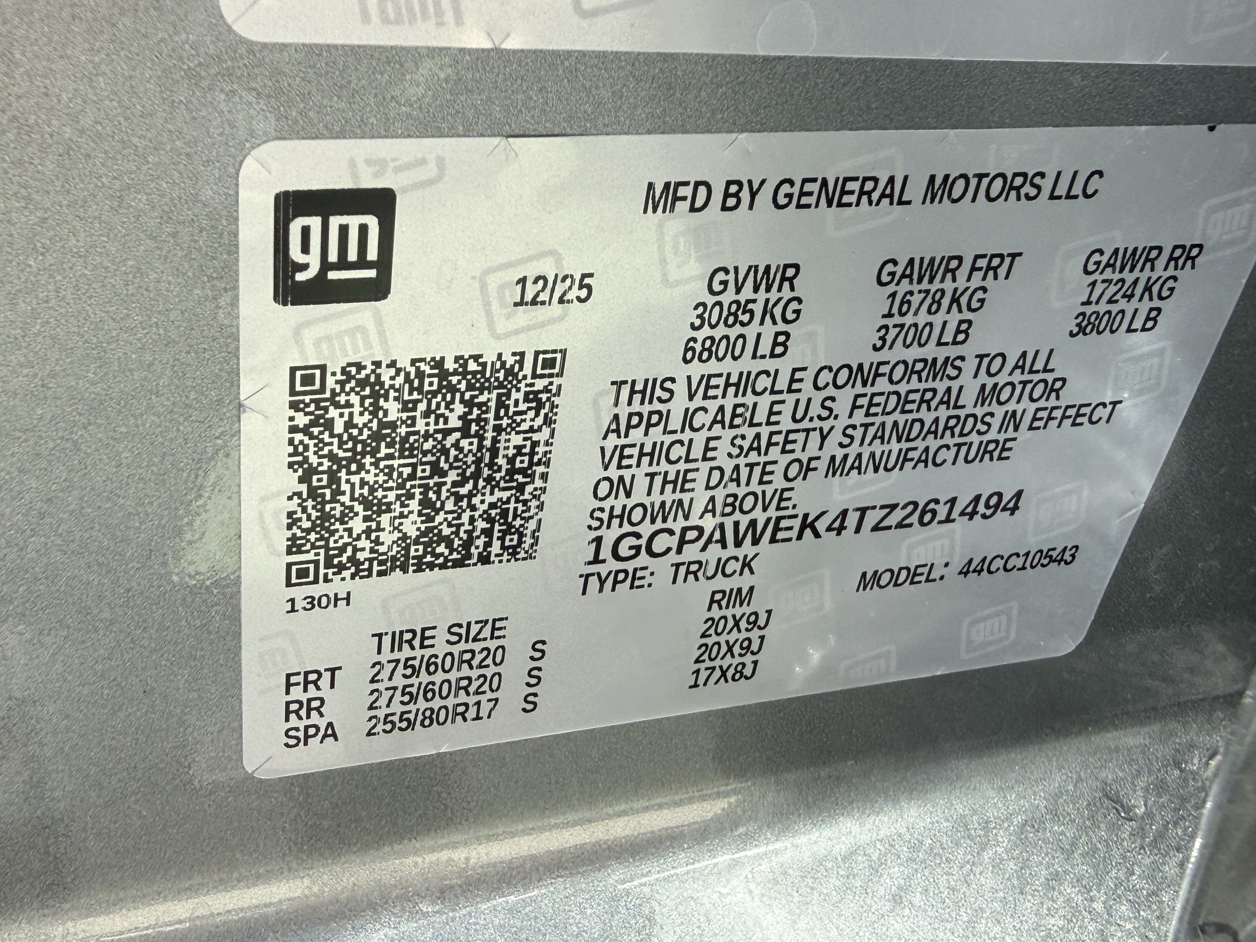 Used 2026 Chevrolet Silverado 1500 RST w/ RST Select Package RWD image 34