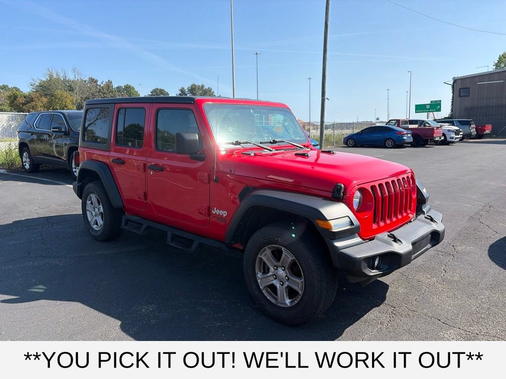Used 2018 Jeep Wrangler Unlimited Sport S AWD/4WD 360° Tour