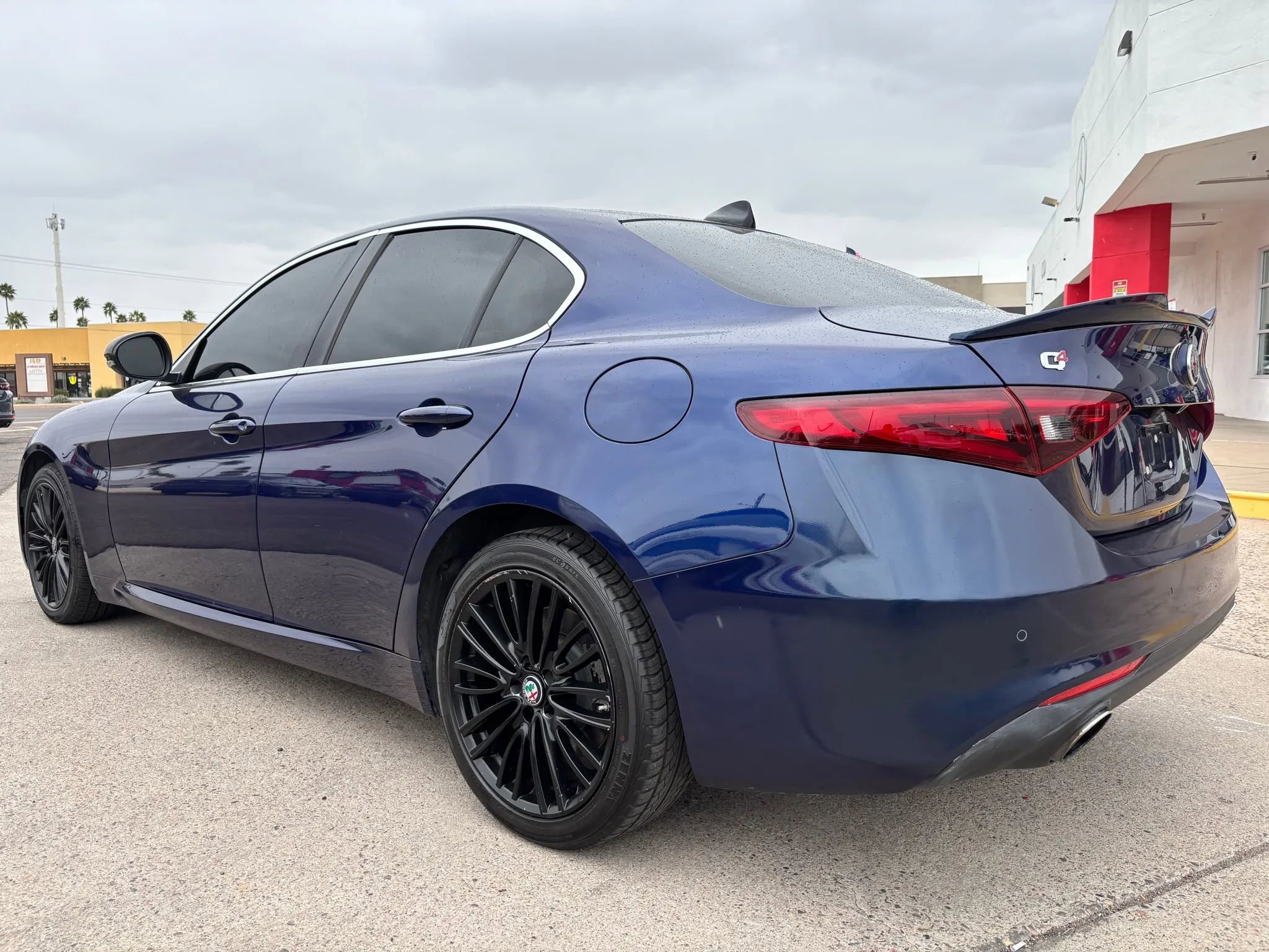 Used 2017 Alfa Romeo Giulia Ti w/ TI Lusso Light Wood Package AWD/4WD image 7