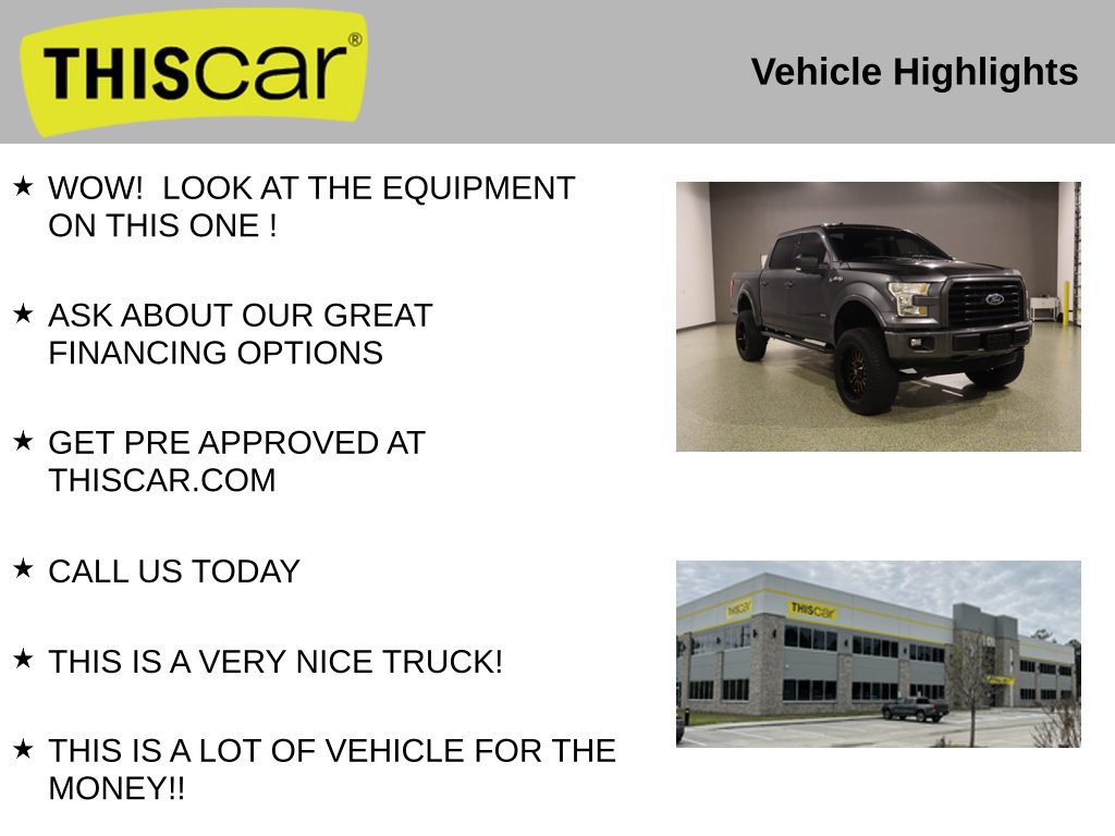 Used 2016 Ford F150 XLT w/ Equipment Group 302A Luxury AWD/4WD image 11