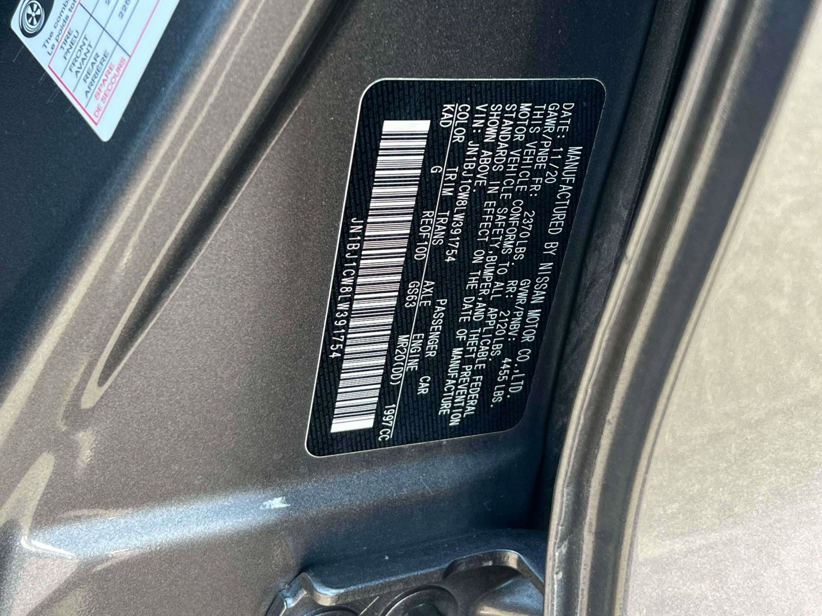 Used 2020 Nissan Rogue Sport SL AWD/4WD image 24