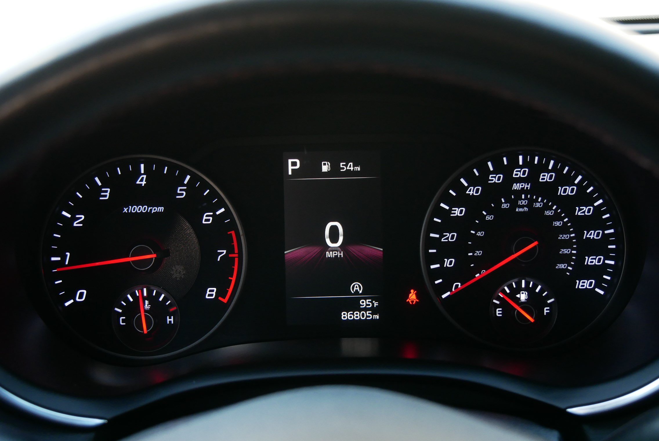 Used 2022 Kia Stinger GT1 w/ Red Interior Color Package RWD image 16