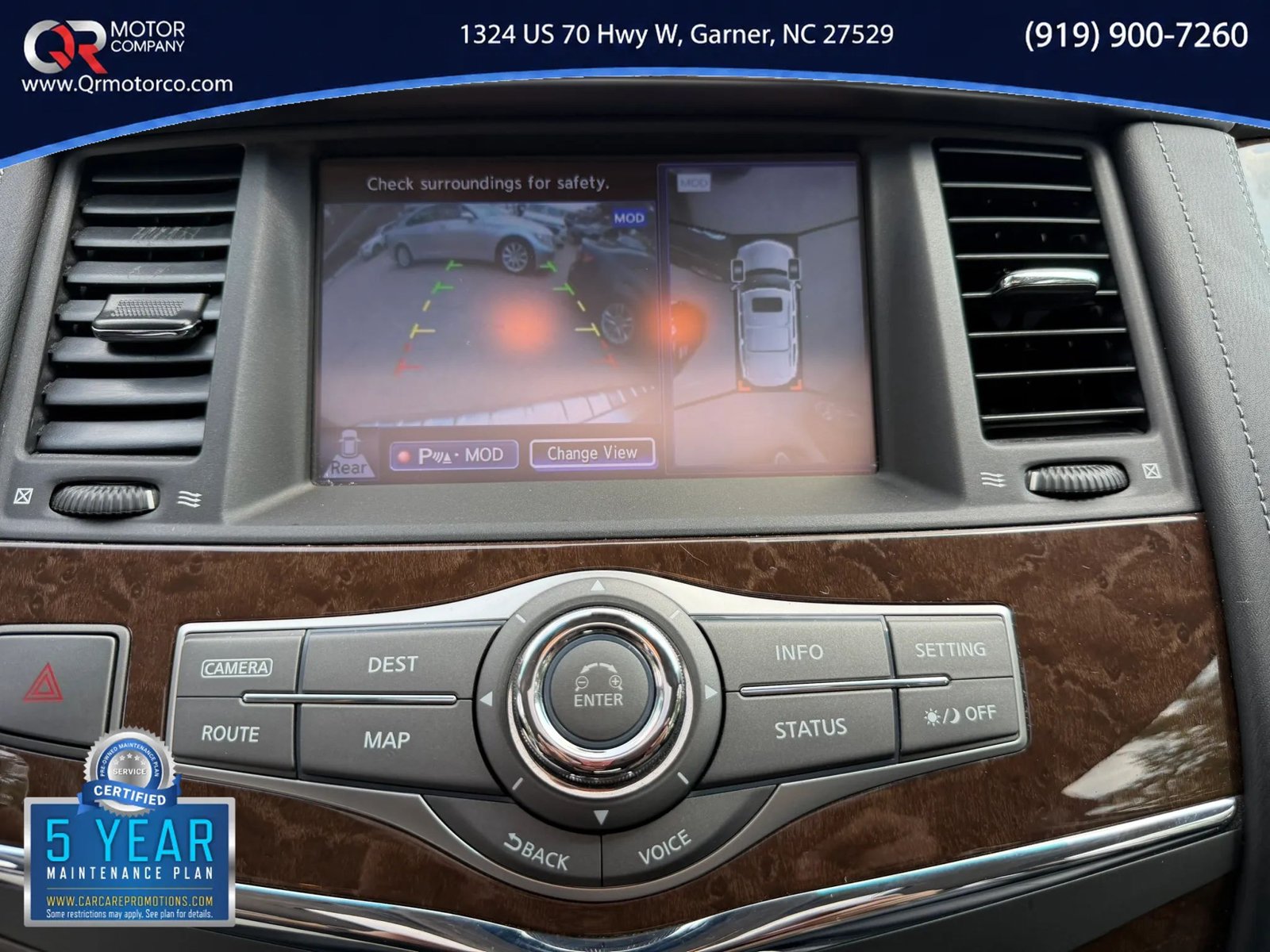 Used 2017 INFINITI QX80 4WD w/ Driver Assistance Package image 16
