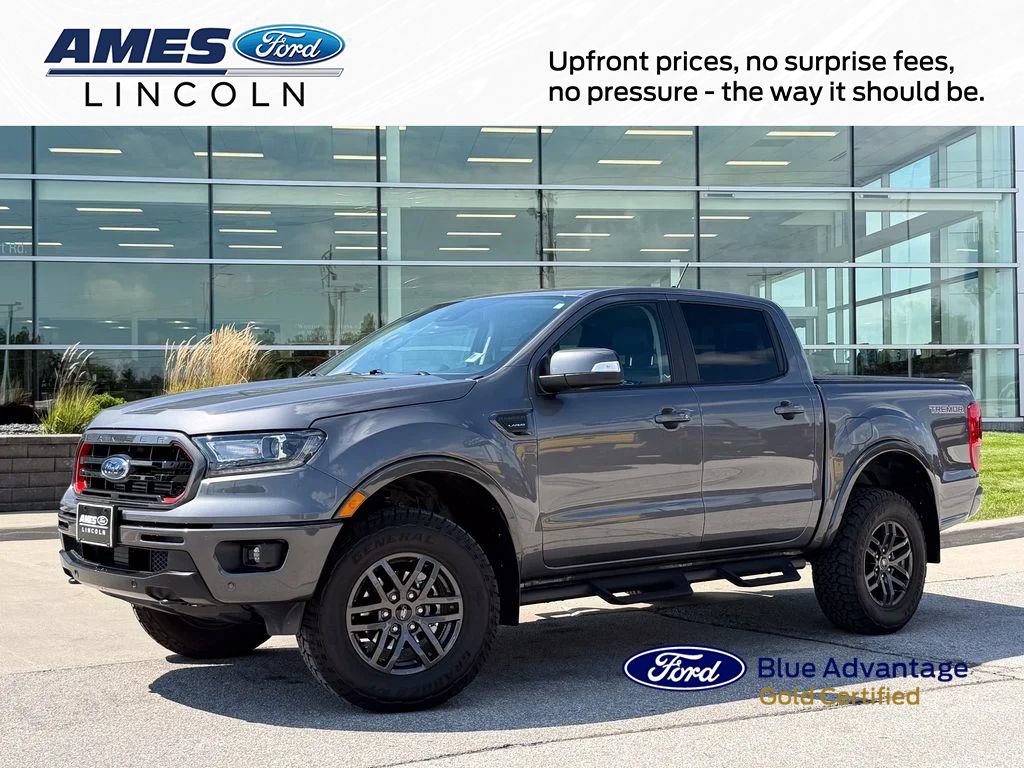 Certified 2021 Ford Ranger Lariat w/ Tremor Off-Road Package AWD/4WD image 1