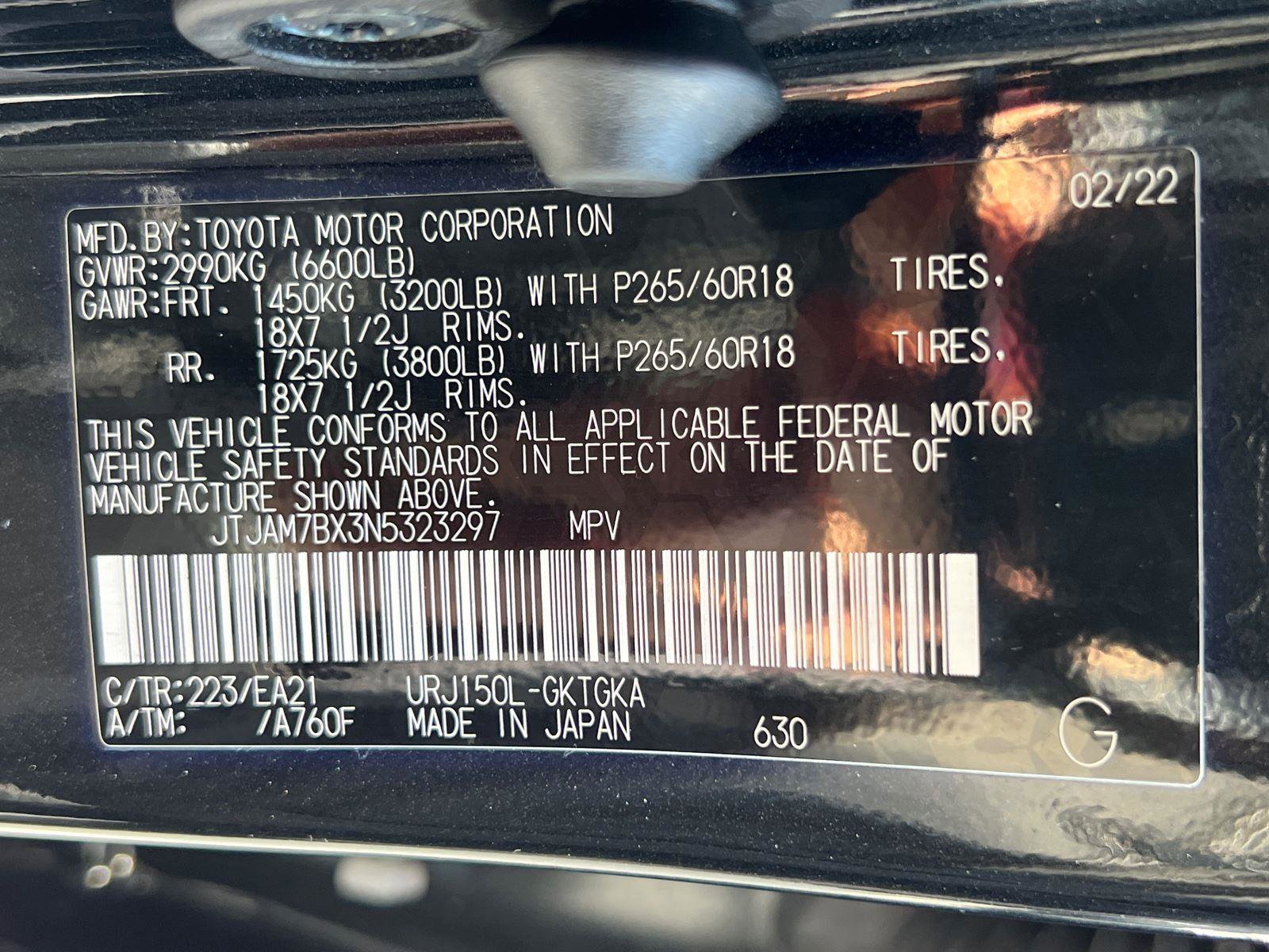 Certified 2022 Lexus GX 460 Premium AWD/4WD image 34