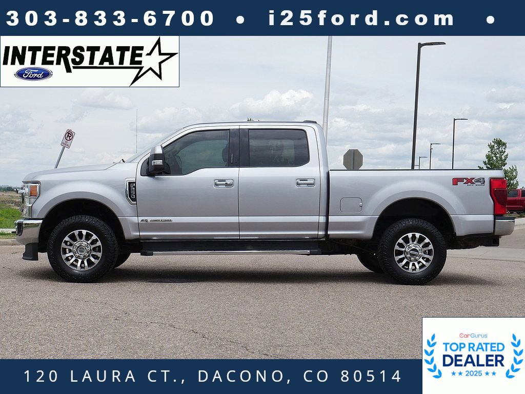 Used 2021 Ford F250 Lariat w/ Lariat Ultimate Package AWD/4WD image 2